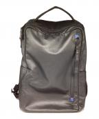 FUJITAKAフジタカ）の古着「レザーリュック」｜ブラック