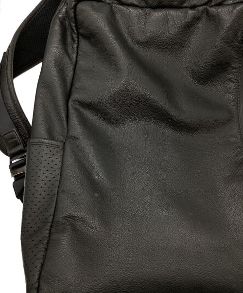 FUJITAKA（フジタカ）FUJITAKA (フジタカ) レザーリュック ブラックの古着・服飾アイテム