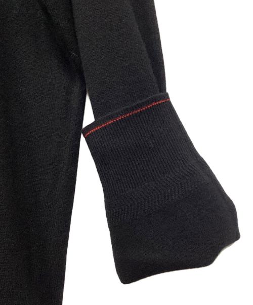 BRIEFING（ブリーフィング）BRIEFING (ブリーフィング) CASHMERE CREW NECK KNIT/カシミヤクルーネックニット ブラック サイズ:Lの古着・服飾アイテム