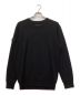 BRIEFING（ブリーフィング）の古着「CASHMERE CREW NECK KNIT/カシミヤクルーネックニット」｜ブラック