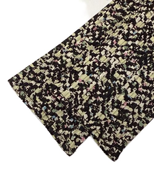 PLEATS PLEASE（プリーツプリーズ）PLEATS PLEASE (プリーツプリーズ) 総柄プリーツブラウス マルチカラー サイズ:3の古着・服飾アイテム