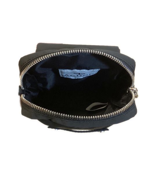 ACUOD by CHANU（アクオド バイ チャヌ）ACUOD by CHANU (アクオド バイ チャヌ) Nylon Pouch{-BCS}/ナイロンポーチ ブラックの古着・服飾アイテム