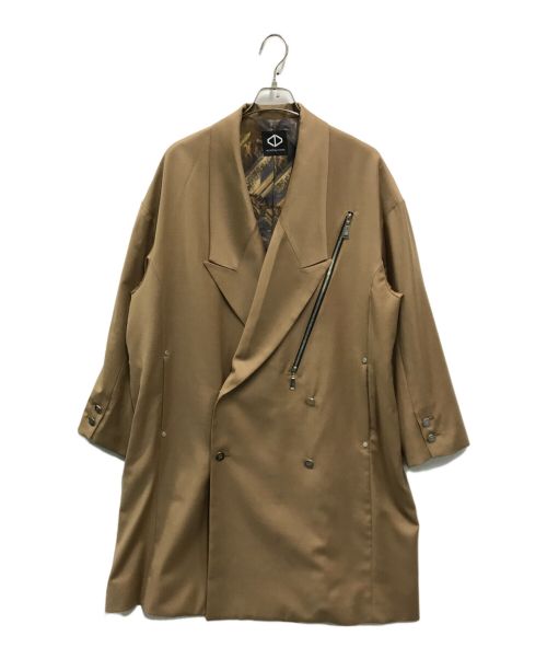 ACUOD by CHANU（アクオド バイ チャヌ）ACUOD by CHANU (アクオド バイ チャヌ) ダブルコート ベージュ サイズ:FREEの古着・服飾アイテム