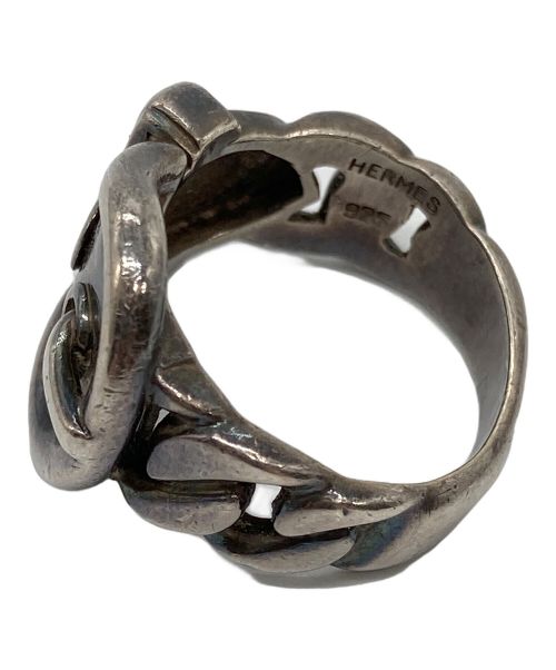 HERMES（エルメス）HERMES (エルメス) BOUCLE SELLIER RING/ブックルセリエリング シルバー サイズ:なしの古着・服飾アイテム