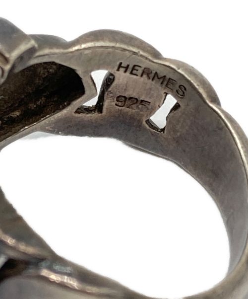 HERMES（エルメス）HERMES (エルメス) BOUCLE SELLIER RING/ブックルセリエリング シルバー サイズ:なしの古着・服飾アイテム