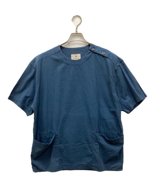 Snow peak（スノーピーク）Snow peak (スノーピーク) SS Pullover/SS プルオーバー ブルー サイズ:記載なしの古着・服飾アイテム