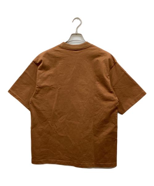 AURALEE（オーラリー）AURALEE (オーラリー) STAND-UP TEE/スタンドアップTシャツ ブラウン サイズ:3の古着・服飾アイテム