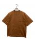 AURALEE（オーラリー）の古着「STAND-UP TEE/スタンドアップTシャツ」｜ブラウン