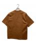AURALEE (オーラリー) STAND-UP TEE/スタンドアップTシャツ ブラウン サイズ:3：8000円