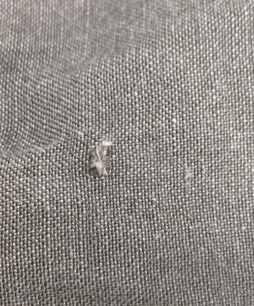 ikiji（イキジ）IKIJI (イキジ) ウールリネンプルオーバー ネイビー サイズ:FREEの古着・服飾アイテム