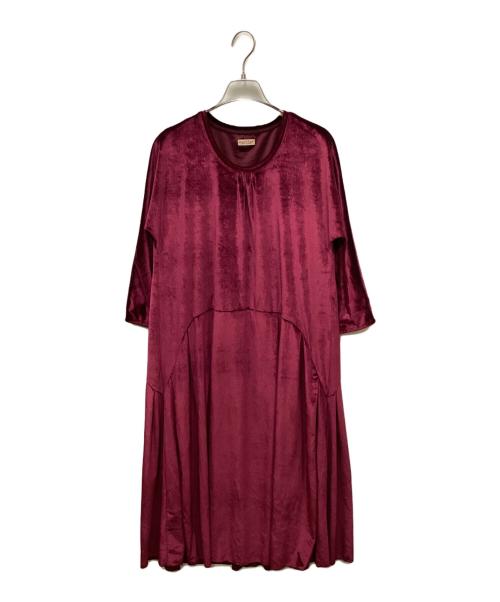 KAPITAL（キャピタル）KAPITAL (キャピタル) ベロアワンピース オレンジ サイズ:XSの古着・服飾アイテム