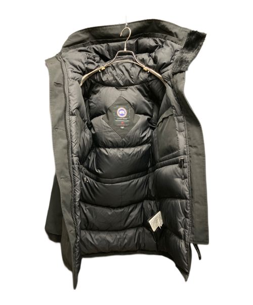 CANADA GOOSE（カナダグース）CANADA GOOSE (カナダグース) ブロンテ パーカ ヘリテージ/ダウンコート ブラック サイズ:Mの古着・服飾アイテム