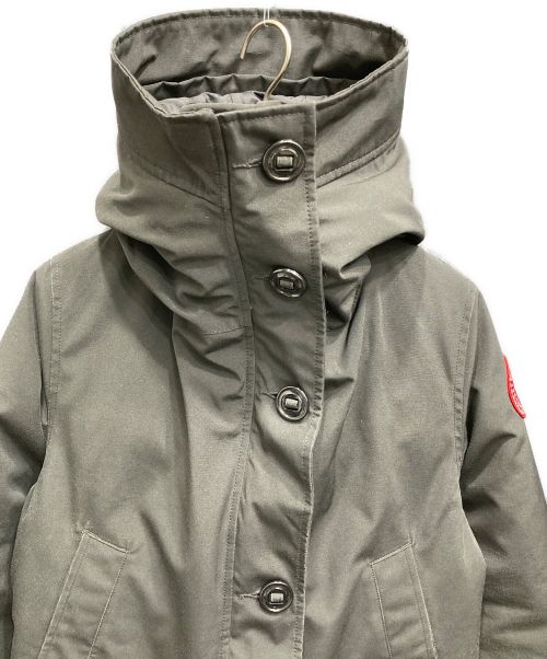 CANADA GOOSE（カナダグース）CANADA GOOSE (カナダグース) ブロンテ パーカ ヘリテージ/ダウンコート ブラック サイズ:Mの古着・服飾アイテム