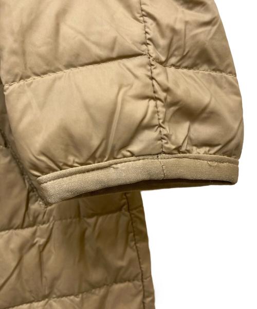 DANTON（ダントン）DANTON (ダントン) Vネックロングインナーダウンコート ベージュ サイズ:36の古着・服飾アイテム