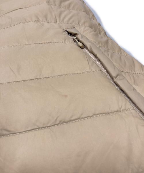 DANTON（ダントン）DANTON (ダントン) Vネックロングインナーダウンコート ベージュ サイズ:36の古着・服飾アイテム