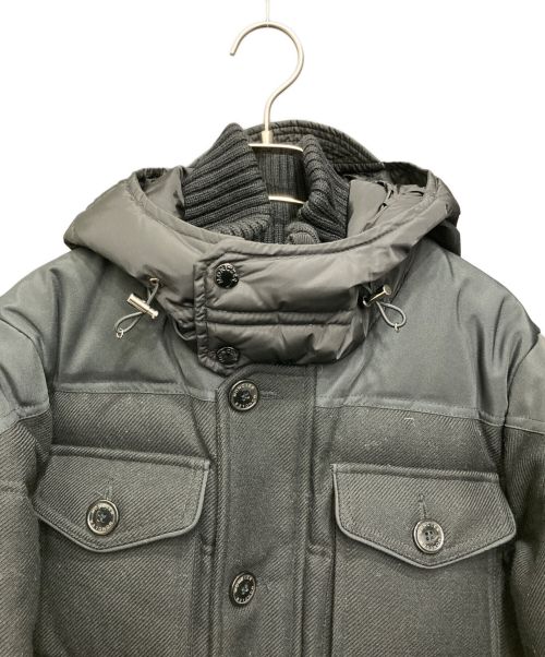 MONCLER（モンクレール）MONCLER (モンクレール) ダウンジャケット ブラックの古着・服飾アイテム