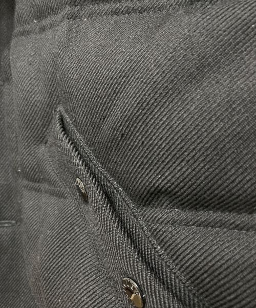 MONCLER（モンクレール）MONCLER (モンクレール) ダウンジャケット ブラックの古着・服飾アイテム