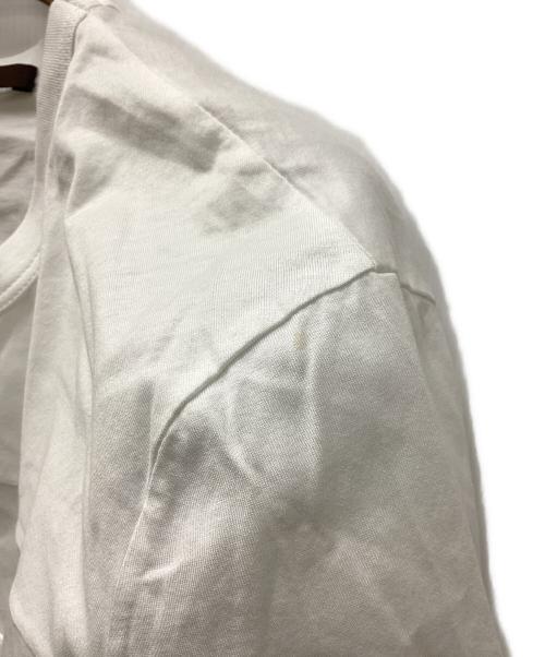 LOUIS VUITTON（ルイ ヴィトン）LOUIS VUITTON (ルイ ヴィトン) サークルパターン切替Tシャツ ホワイト サイズ:XSの古着・服飾アイテム
