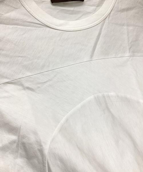 LOUIS VUITTON（ルイ ヴィトン）LOUIS VUITTON (ルイ ヴィトン) サークルパターン切替Tシャツ ホワイト サイズ:XSの古着・服飾アイテム