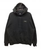 OYオーワイ）の古着「バックプリントロゴパーカー」｜ブラック