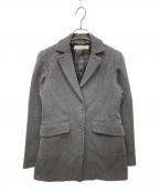 MIU MIUミュウミュウ）の古着「バックスリット2Bジャケット」｜グレー