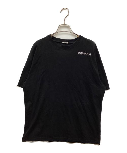Denham（デンハム）Denham (デンハム) ロゴ刺繍Tシャツ ブラック サイズ:Sの古着・服飾アイテム