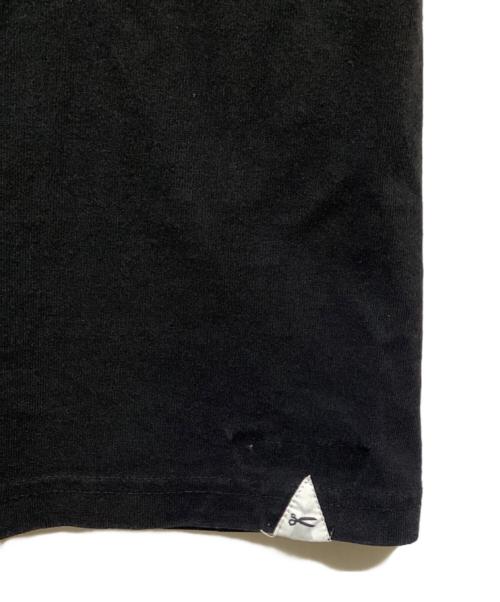 Denham（デンハム）Denham (デンハム) ロゴ刺繍Tシャツ ブラック サイズ:Sの古着・服飾アイテム