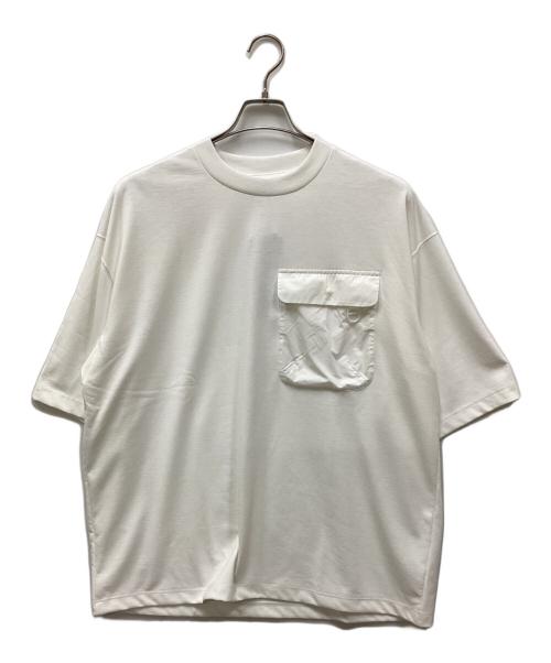 NEW BALANCE（ニューバランス）NEW BALANCE (ニューバランス) MET24 Pocket Short Sleeve Tee/ポケットショートスリーブT ホワイト サイズ:Lの古着・服飾アイテム