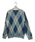 Needles (ニードルズ) Mohair Cardigan Argyle(モヘヤ カーディガン アーガイル) ブルー サイズ:M：8000円