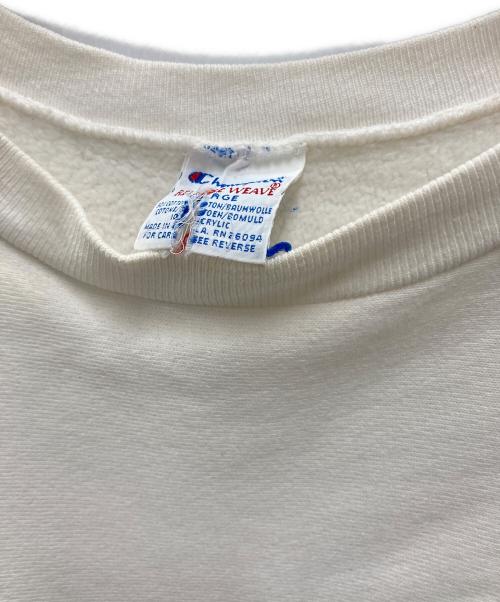Champion（チャンピオン）Champion (チャンピオン) リバースウィーブスウェット ホワイト サイズ:Lの古着・服飾アイテム