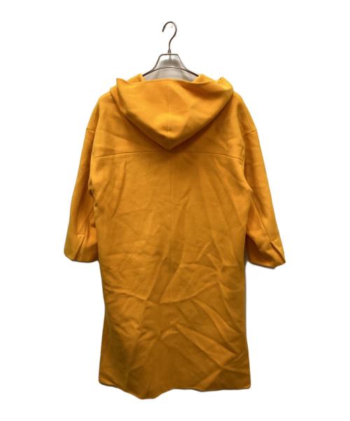 nagonstans（ナゴンスタンス）nagonstans (ナゴンスタンス) ソフトリバーフーデッドコート イエロー サイズ:Mの古着・服飾アイテム