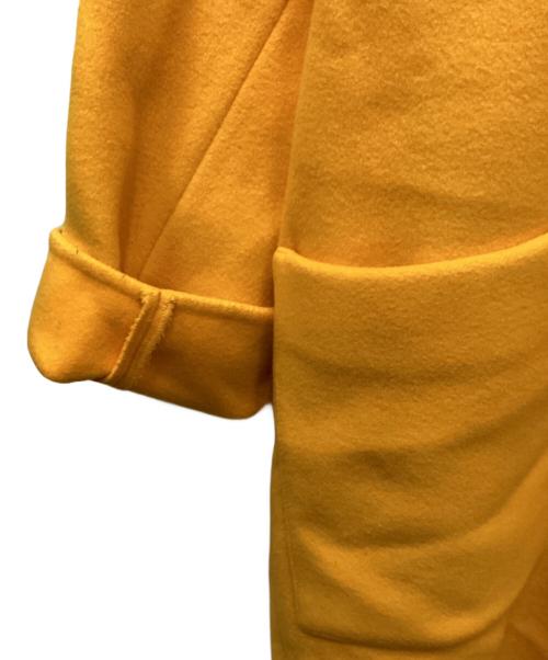 nagonstans（ナゴンスタンス）nagonstans (ナゴンスタンス) ソフトリバーフーデッドコート イエロー サイズ:Mの古着・服飾アイテム