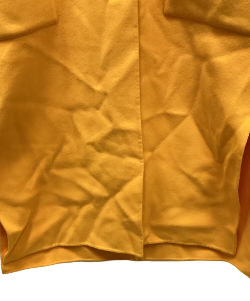 nagonstans（ナゴンスタンス）nagonstans (ナゴンスタンス) ソフトリバーフーデッドコート イエロー サイズ:Mの古着・服飾アイテム