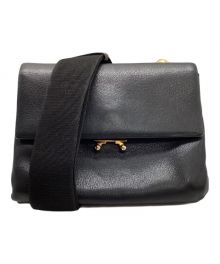 MARNI（マルニ）の古着「ダブルフェイスショルダーバッグ」｜ブラック