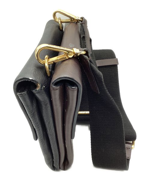 MARNI（マルニ）MARNI (マルニ) ダブルフェイスショルダーバッグ ブラックの古着・服飾アイテム