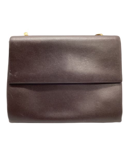 MARNI（マルニ）MARNI (マルニ) ダブルフェイスショルダーバッグ ブラックの古着・服飾アイテム