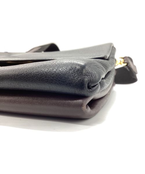 MARNI（マルニ）MARNI (マルニ) ダブルフェイスショルダーバッグ ブラックの古着・服飾アイテム