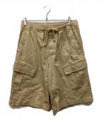 PUMA×maison kitsuneプーマ×メゾンキツネ）の古着「カーゴショートパンツ」｜ベージュ
