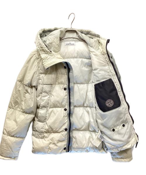 STONE ISLAND（ストーンアイランド）STONE ISLAND (ストーンアイランド) ダウンジャケット ライトグレー サイズ:Sの古着・服飾アイテム