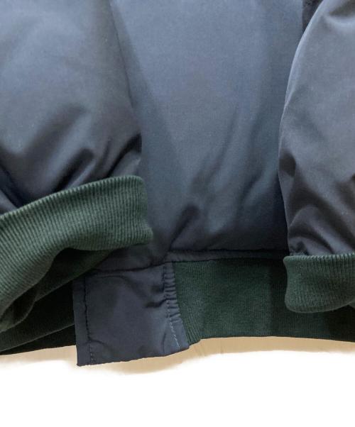 POLO RALPH LAUREN（ポロ・ラルフローレン）POLO RALPH LAUREN (ポロ・ラルフローレン) ロゴ刺繍ダウンジャケット ネイビー サイズ:XLの古着・服飾アイテム