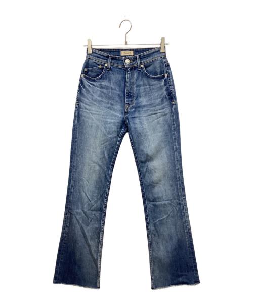 YANUK（ヤヌーク）YANUK (ヤヌーク) セミフレアデニムパンツ インディゴ サイズ:23の古着・服飾アイテム
