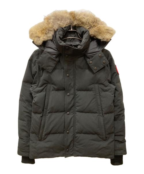 CANADA GOOSE（カナダグース）CANADA GOOSE (カナダグース) WYNDHAM PARKA FF/ウィンダムパーカー ブラック サイズ:Mの古着・服飾アイテム