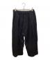 mizuiro-ind (ミズイロインド) コーデュロイワイドパンツ ブラック サイズ:FREE：6000円