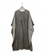 mizuiro-indミズイロインド）の古着「フェードグラデーションワンピース」｜グレー