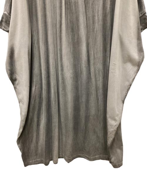 mizuiro-ind（ミズイロインド）mizuiro-ind (ミズイロインド) フェードグラデーションワンピース グレー サイズ:freeの古着・服飾アイテム
