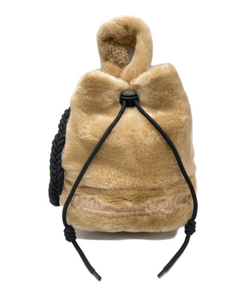 Onitsuka Tiger（オニツカタイガー）Onitsuka Tiger (オニツカタイガー) 2WAYボアショルダーバッグ ベージュの古着・服飾アイテム