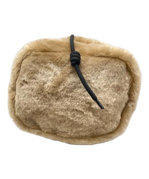 Onitsuka Tiger（オニツカタイガー）Onitsuka Tiger (オニツカタイガー) 2WAYボアショルダーバッグ ベージュの古着・服飾アイテム