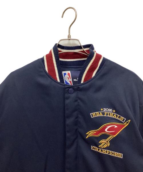 NBA（エヌビーエー）NBA (エヌビーエー) ブルゾン ネイビー サイズ:Sの古着・服飾アイテム