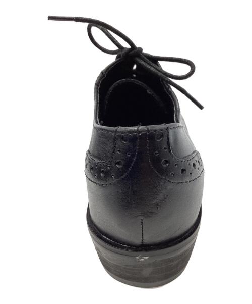 CLARKS（クラークス）CLARKS (クラークス) ウィングチップシューズ ブラック サイズ:22.5cmの古着・服飾アイテム