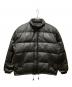 STORM（ストーム）の古着「オールレザーダウンジャケット」｜ブラック